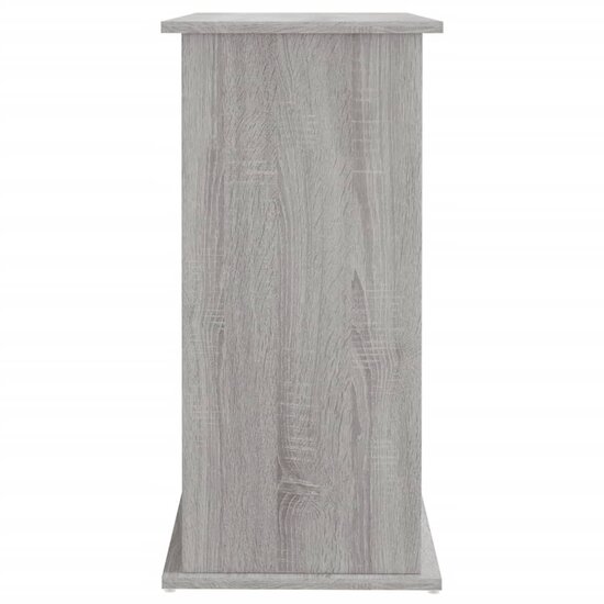 Aquariumstandaard 81x36x73 cm bewerkt hout grijs sonoma eiken 7