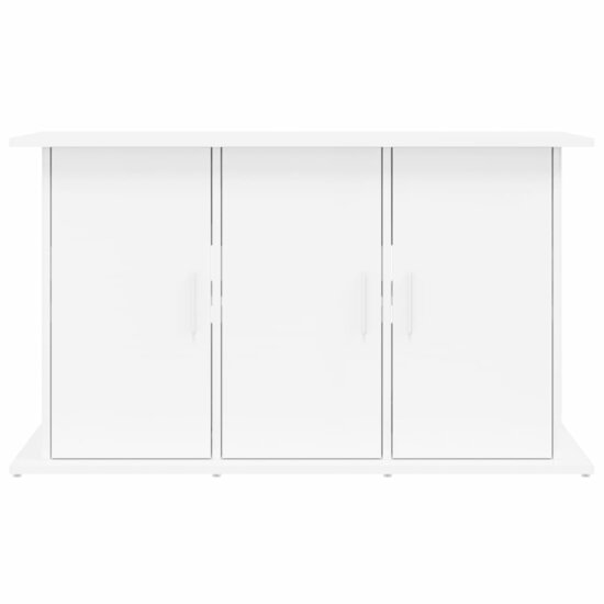 Aquariumstandaard 101x41x58 cm bewerkt hout hoogglans wit 5