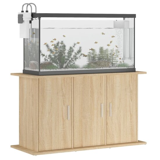 Aquariumstandaard 101x41x58 cm bewerkt hout sonoma eikenkleurig 4