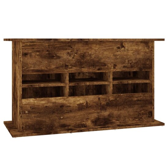 Aquariumstandaard 101x41x58 cm bewerkt hout gerookt eikenkleur 8