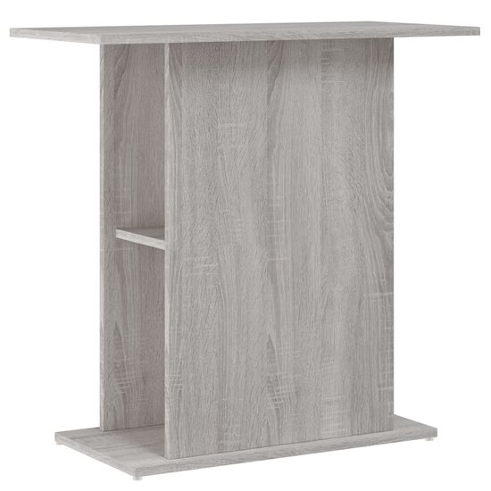 Aquariumstandaard 75x36x72,5 cm bewerkt hout grijs sonoma 2