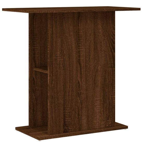 Aquariumstandaard 75x36x72,5 cm bewerkt hout bruin eikenkleur 2