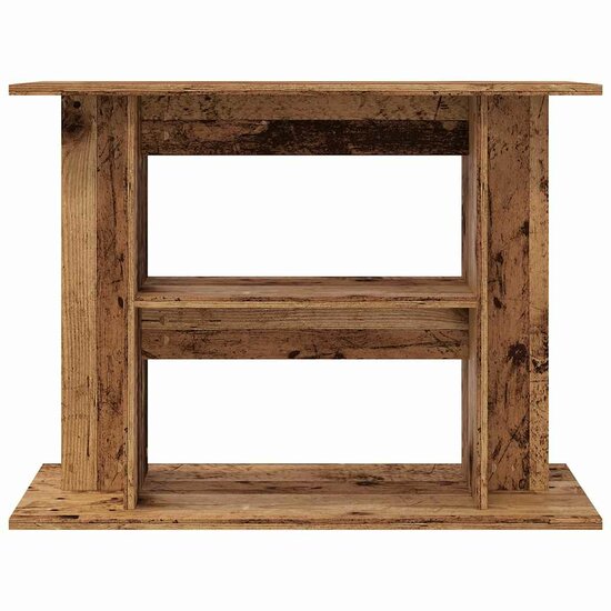 Aquariumstandaard 80x35x60 cm bewerkt hout oud houtkleurig 4