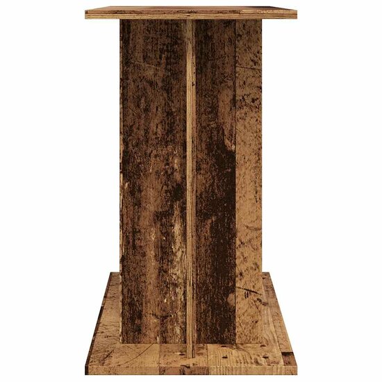 Aquariumstandaard 80x35x60 cm bewerkt hout oud houtkleurig 5