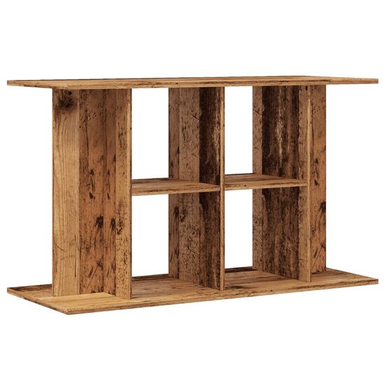 Aquariumstandaard 100x40x60 cm bewerkt hout oud houtkleurig 2