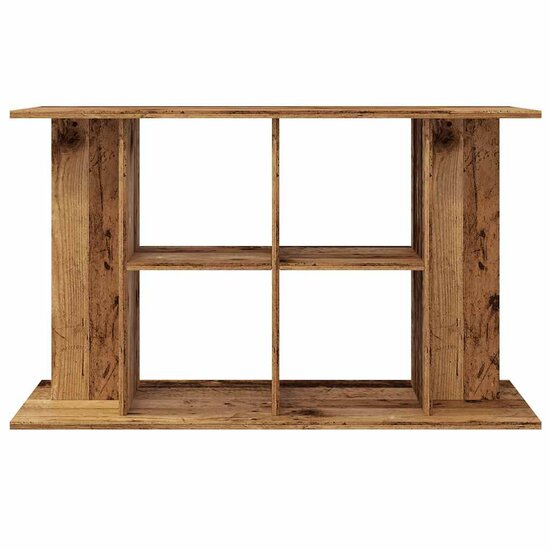 Aquariumstandaard 100x40x60 cm bewerkt hout oud houtkleurig 4