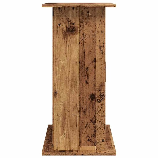 Aquariumstandaard 81x36x73 cm bewerkt hout oud houtkleurig 5