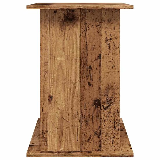 Aquariumstandaard 101x41x58 cm bewerkt hout oud houtkleurig 5