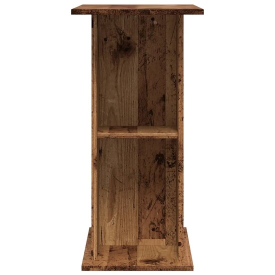 Aquariumstandaard 36x75x72,5 cm bewerkt hout oud houtkleurig 5