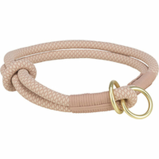 Trainingshalsbanden voor honden Trixie Soft Rope Roze S/M 40 cm 3