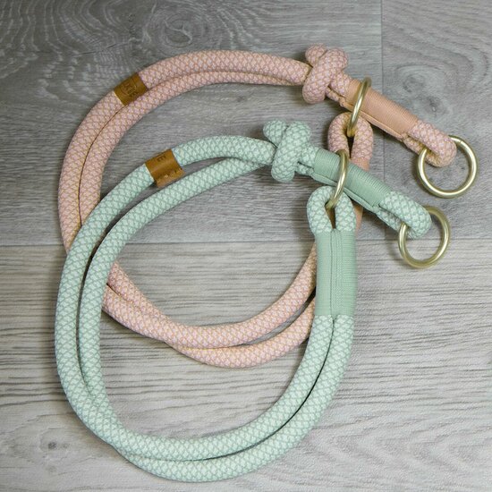 Trainingshalsbanden voor honden Trixie Soft Rope Roze S/M 40 cm 6