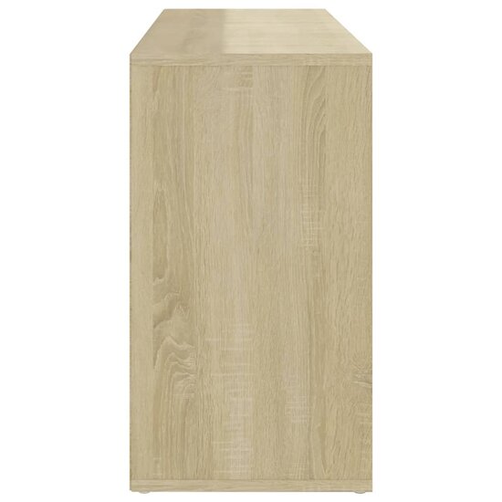 Schoenenbank 103x30x54,5 cm bewerkt hout sonoma eikenkleurig 6