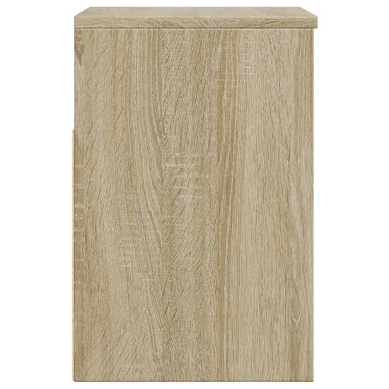 Schoenenbank 60x30x45 cm bewerkt hout sonoma eikenkleurig 6