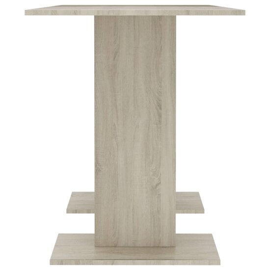 Eettafel 110x60x75 cm bewerkt hout sonoma eikenkleurig 4