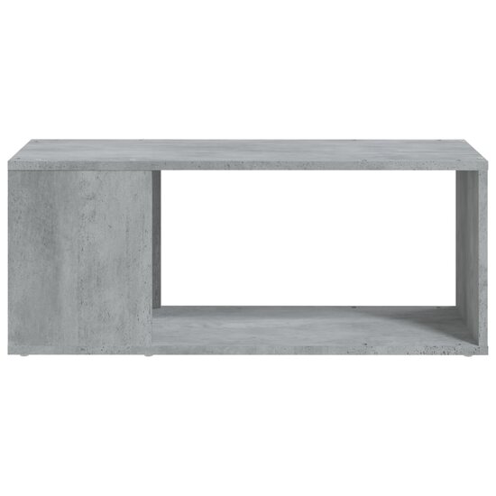 Tv-meubel 80x24x32 cm bewerkt hout betongrijs 5