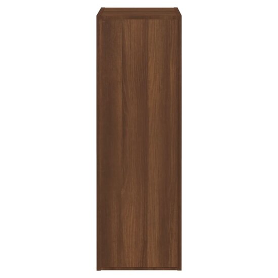 Tv-meubel 30,5x30x90 cm bewerkt hout bruin eikenkleur 3