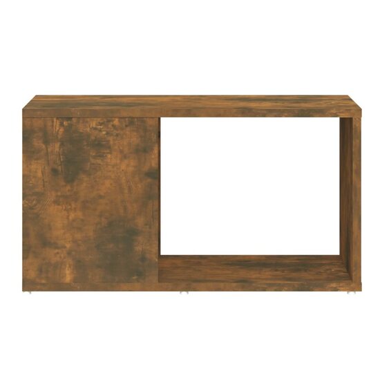 Tv-meubel 60x24x32 cm bewerkt hout gerookt eikenkleurig 5