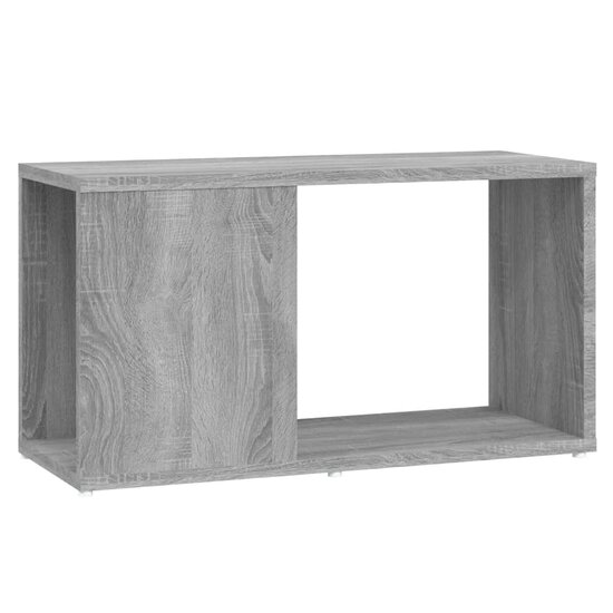 Tv-meubel 60x24x32 cm bewerkt hout grijs sonoma eikenkleurig 2