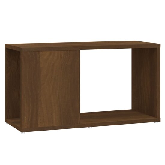 Tv-meubel 60x24x32 cm bewerkt hout bruin eikenkleur 2