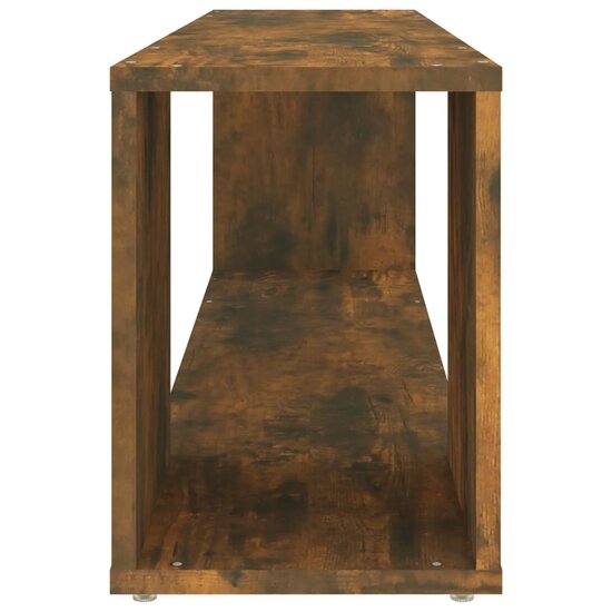 Tv-meubel 100x24x32 cm bewerkt hout gerookt eikenkleurig 6