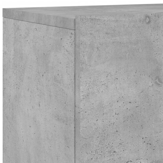 Tv-meubel wandgemonteerd 60x30x41 cm betongrijs 9