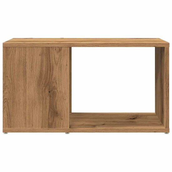 Tv-meubel 60x24x32 cm bewerkt hout artisanaal eikenkleur 5