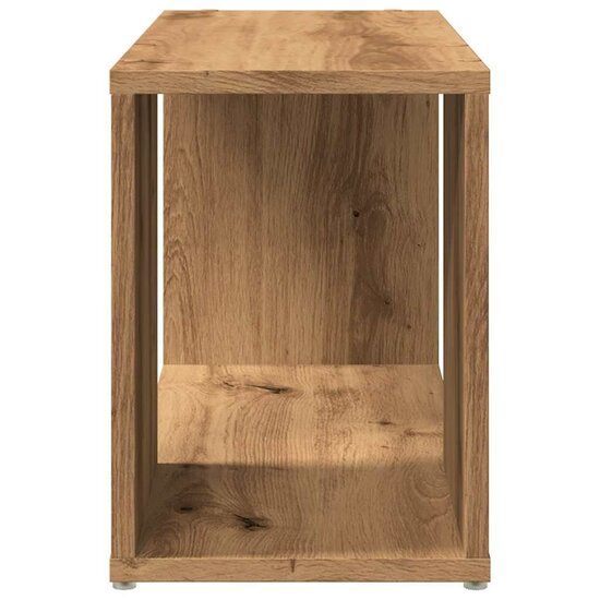 Tv-meubel 60x24x32 cm bewerkt hout artisanaal eikenkleur 6