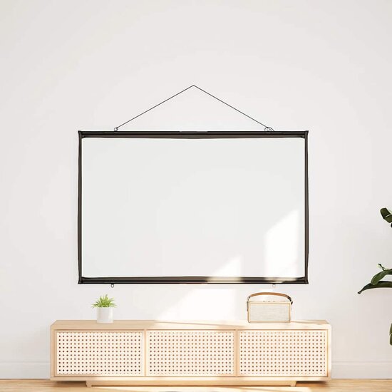 Projectiescherm wandhangend 50 inch 16:9 3