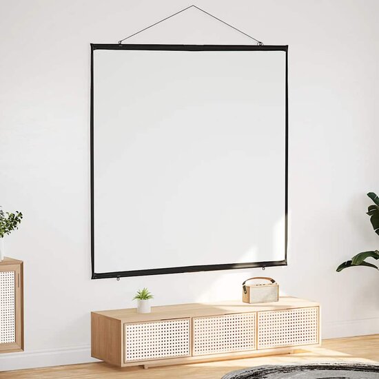 Projectiescherm wandhangend 89 inch 1:1 2