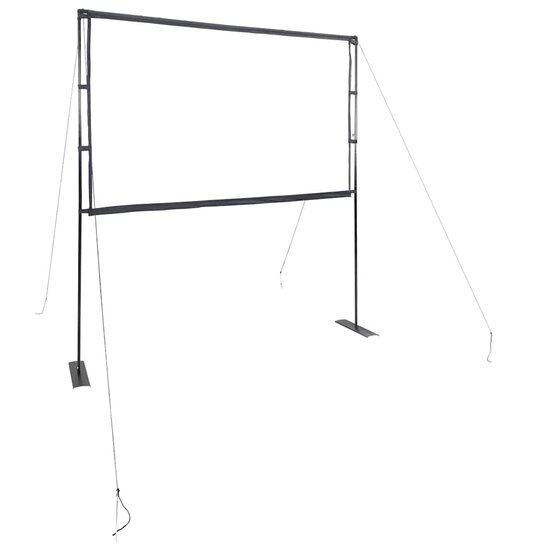 Projectiescherm met statieven 90 inch 16:9 1