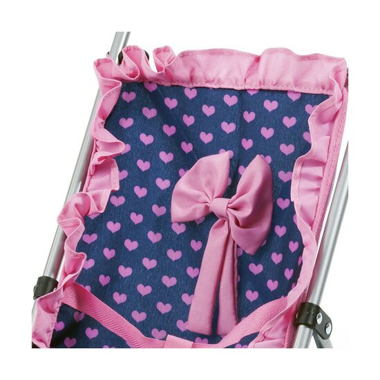 Poppenwagen Reig Paraplu Blauw Roze Schoonheidsvlekjes 4