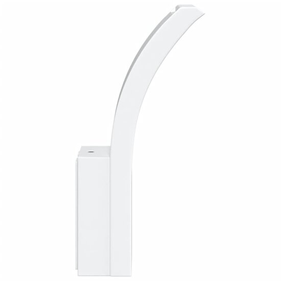 Buitenwandlamp LED gegoten aluminium wit 6