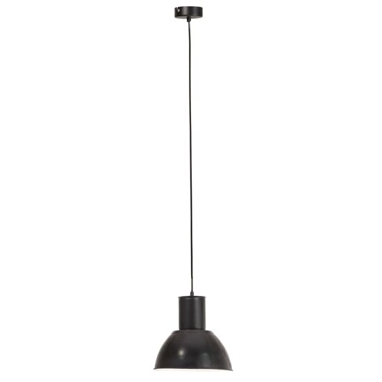 Hanglamp rond 25 W E27 28,5 cm zwart 3