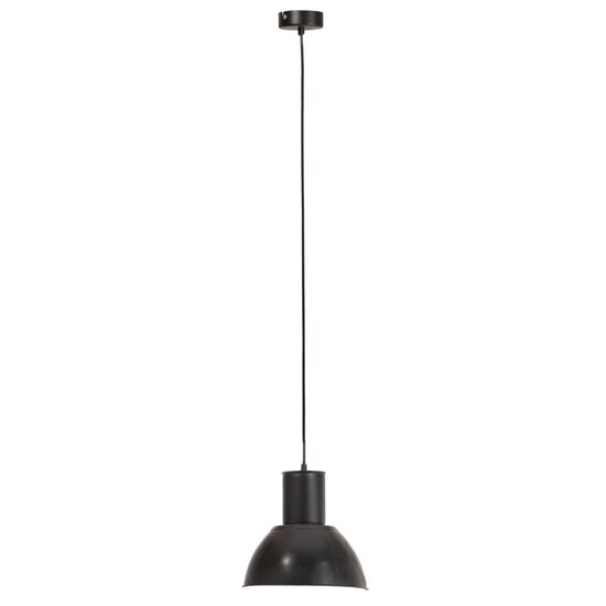 Hanglamp rond 25 W E27 28,5 cm zwart 4