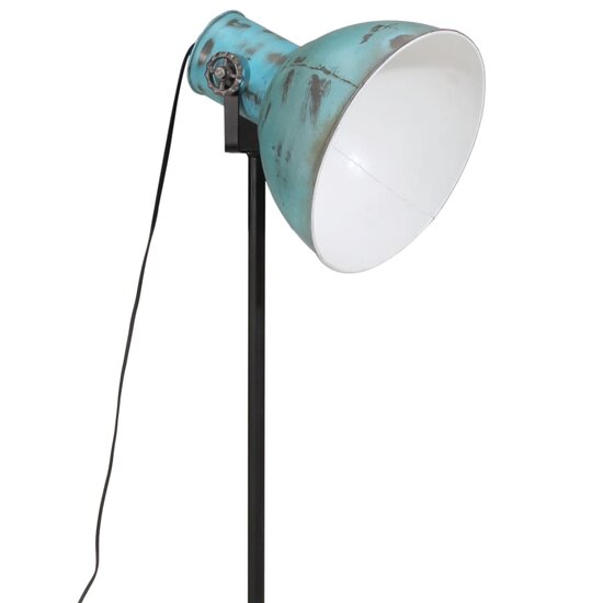 Vloerlamp 25 W E27 61x61x90/150 cm verweerd blauw 8