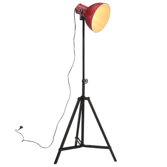 Vloerlamp 25 W E27 61x61x90/150 cm verweerd rood 1