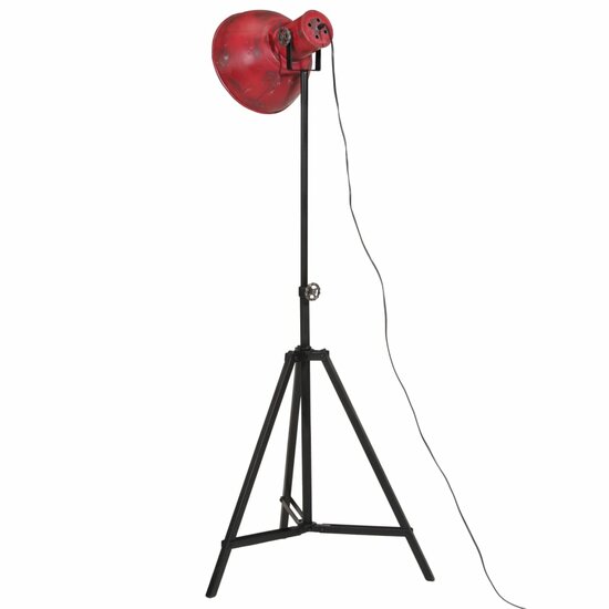 Vloerlamp 25 W E27 61x61x90/150 cm verweerd rood 5