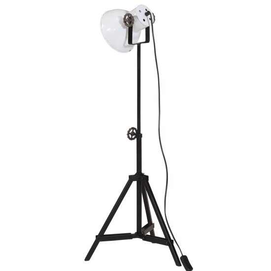 Vloerlamp 25 W E27 35x35x65/95 cm wit 5