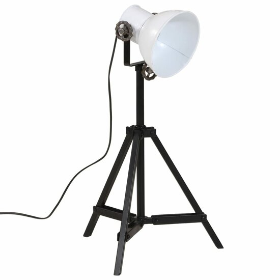 Vloerlamp 25 W E27 35x35x65/95 cm wit 6