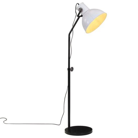 Vloerlamp 25 W E27 30x30x90-150 cm wit 1