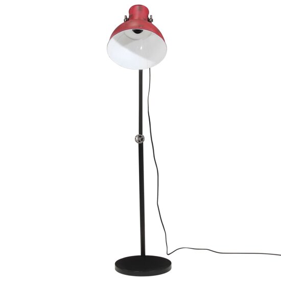 Vloerlamp 25 W E27 30x30x90/150 cm verweerd rood 3