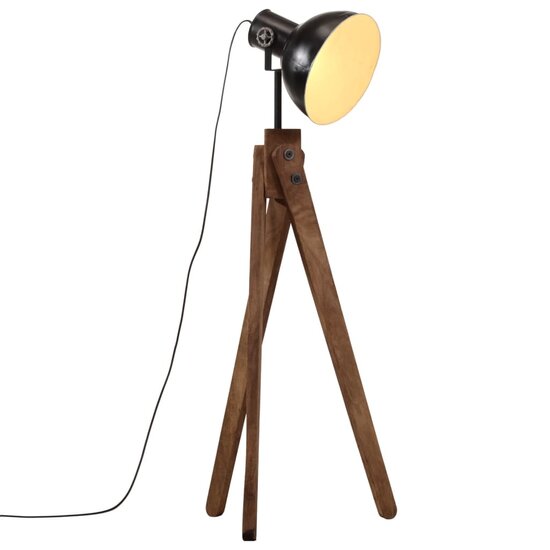 Vloerlamp 25 W E27 45x45x120 cm zwart 1