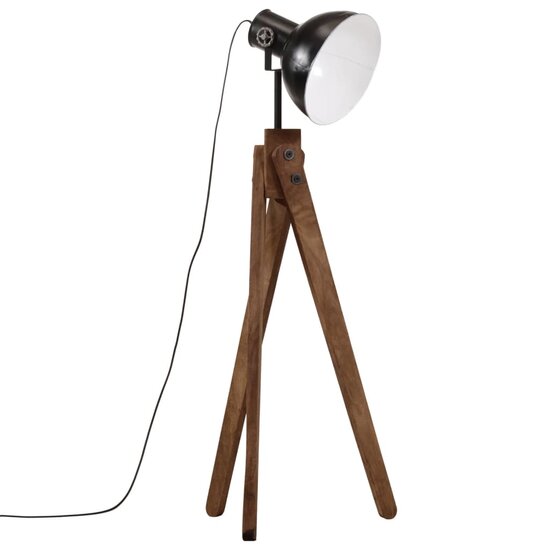 Vloerlamp 25 W E27 45x45x120 cm zwart 2