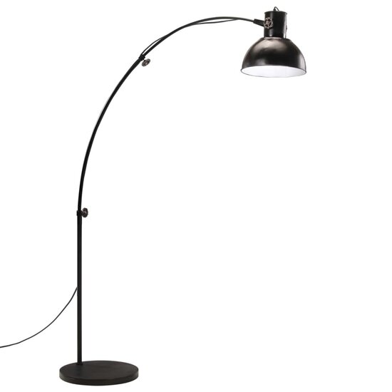 Vloerlamp 25 W E27 150 cm zwart 2