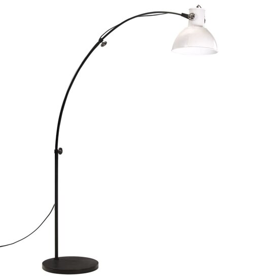 Vloerlamp 25 W E27 150 cm wit 2