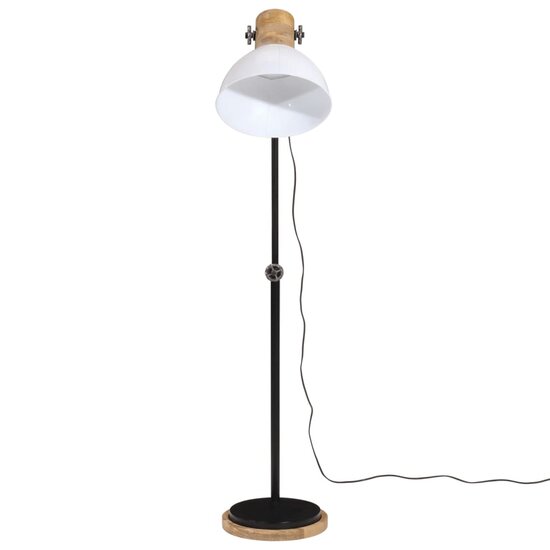 Vloerlamp 25 W E27 30x30x100-150 cm wit 3