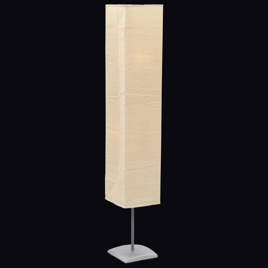 Vloerlamp met papieren lampenkap 135 cm 1