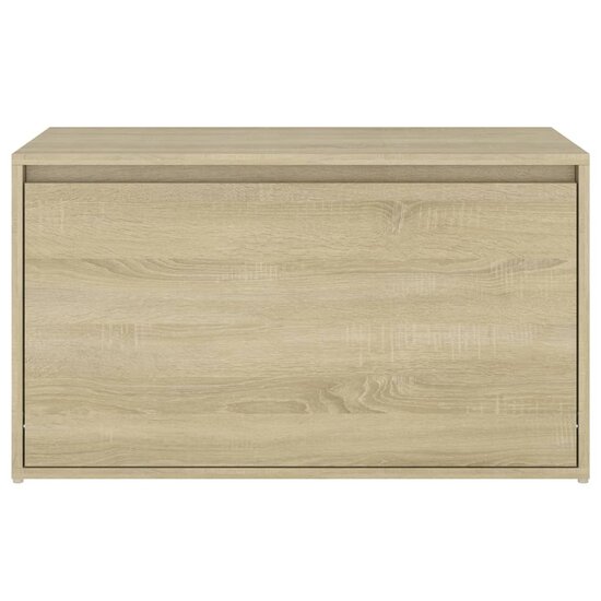 Halbank 80x40x45 cm bewerkt hout sonoma eikenkleurig 5