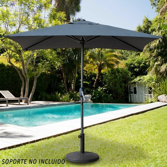 Parasol Aktive 200 x 235 x 120 cm Antraciet Aluminium 2