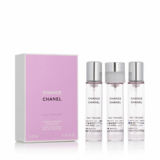 Parfumset voor Dames Chanel Chance Eau Tendre 3 Onderdelen 1